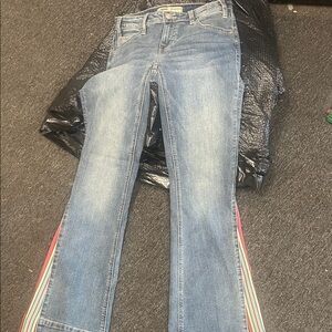 Stylish Blue Boot Cut Jeans for Women